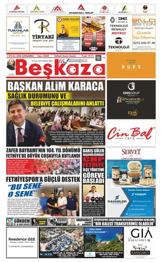 Beşkaza Gazetesi - 02.09.2026