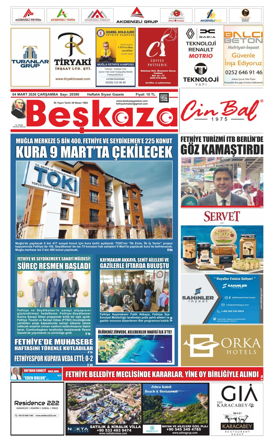 Beşkaza Gazetesi 04.03.2026