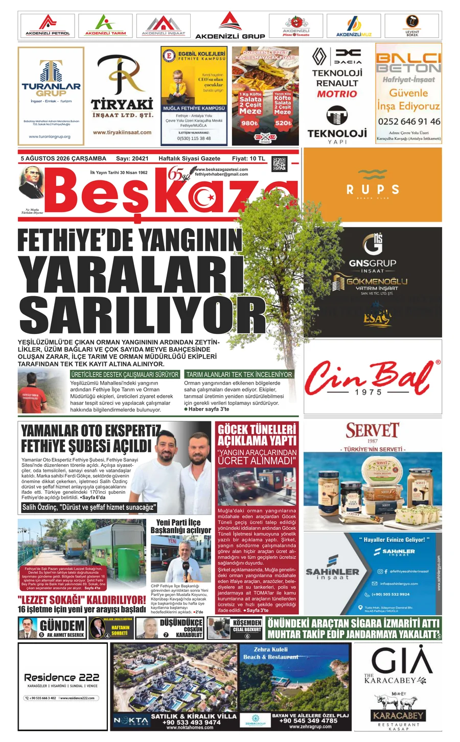 Beşkaza Gazetesi 05.08.2026