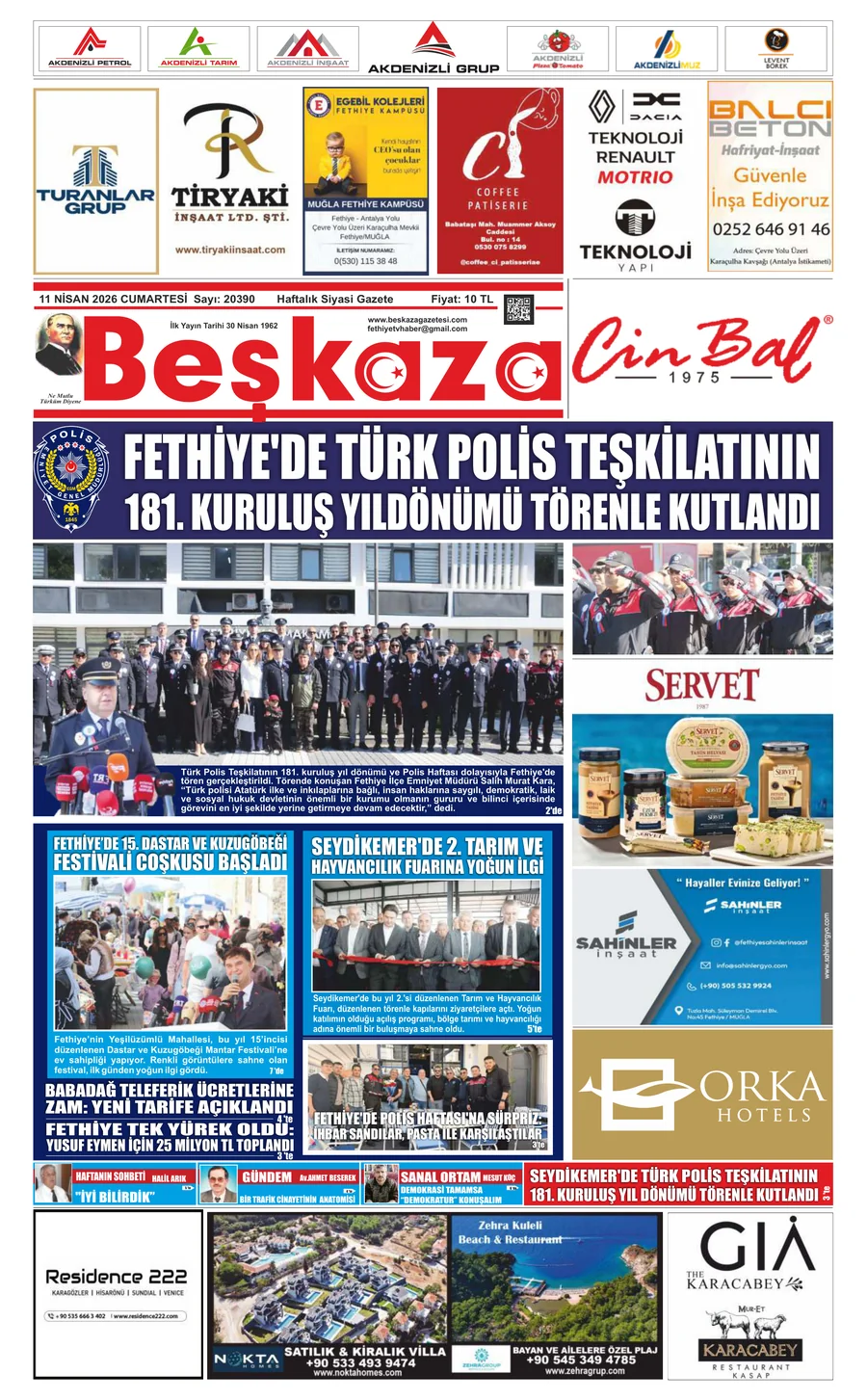 Beşkaza Gazetesi 11.04.2026