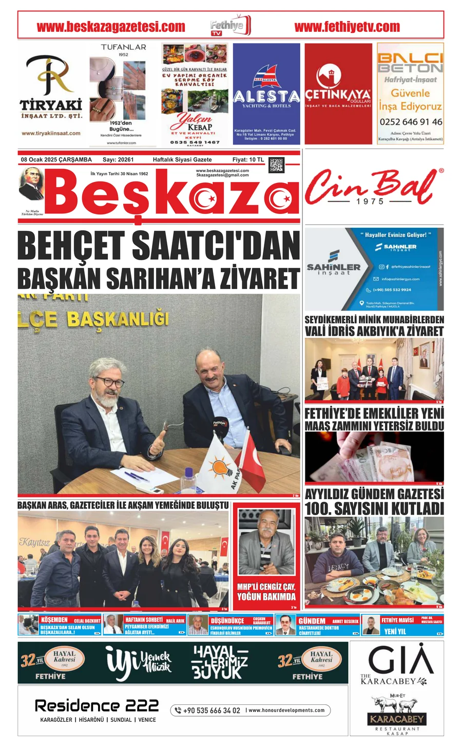 Beşkaza Gazetesi 20261. Sayı