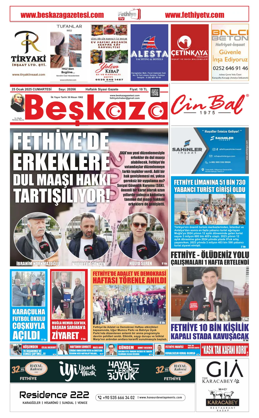Beşkaza Gazetesi 20266. Sayı