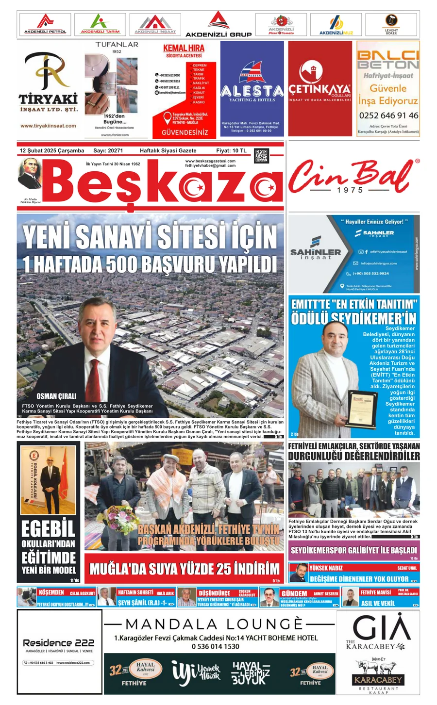 Beşkaza Gazetesi 20271.Sayı