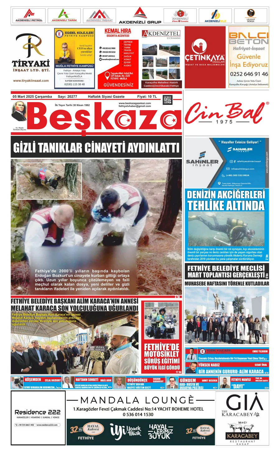 Beşkaza Gazetesi 20277.Sayı