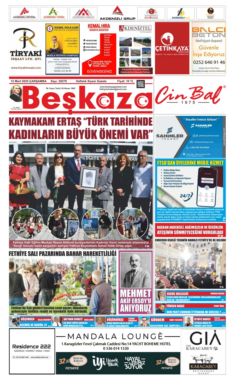 Beşkaza Gazetesi 20279.Sayı