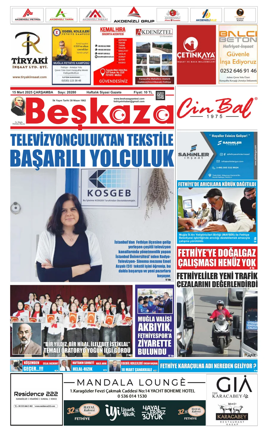 Beşkaza Gazetesi 20280.Sayı