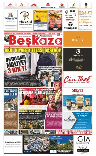 Beşkaza Gazetesi - 29.08.2026