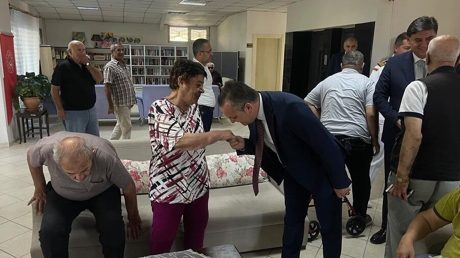 1 Ekim Dünya Yaşlılar Günü’nde Protokolden Huzurevi Ziyareti