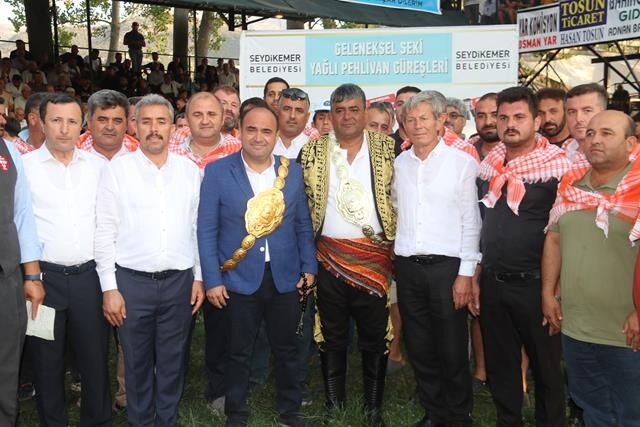 Geleneksel Yayla Seki Yağlı Güreşleri'ni ‘İsmail Koç' Kazandı