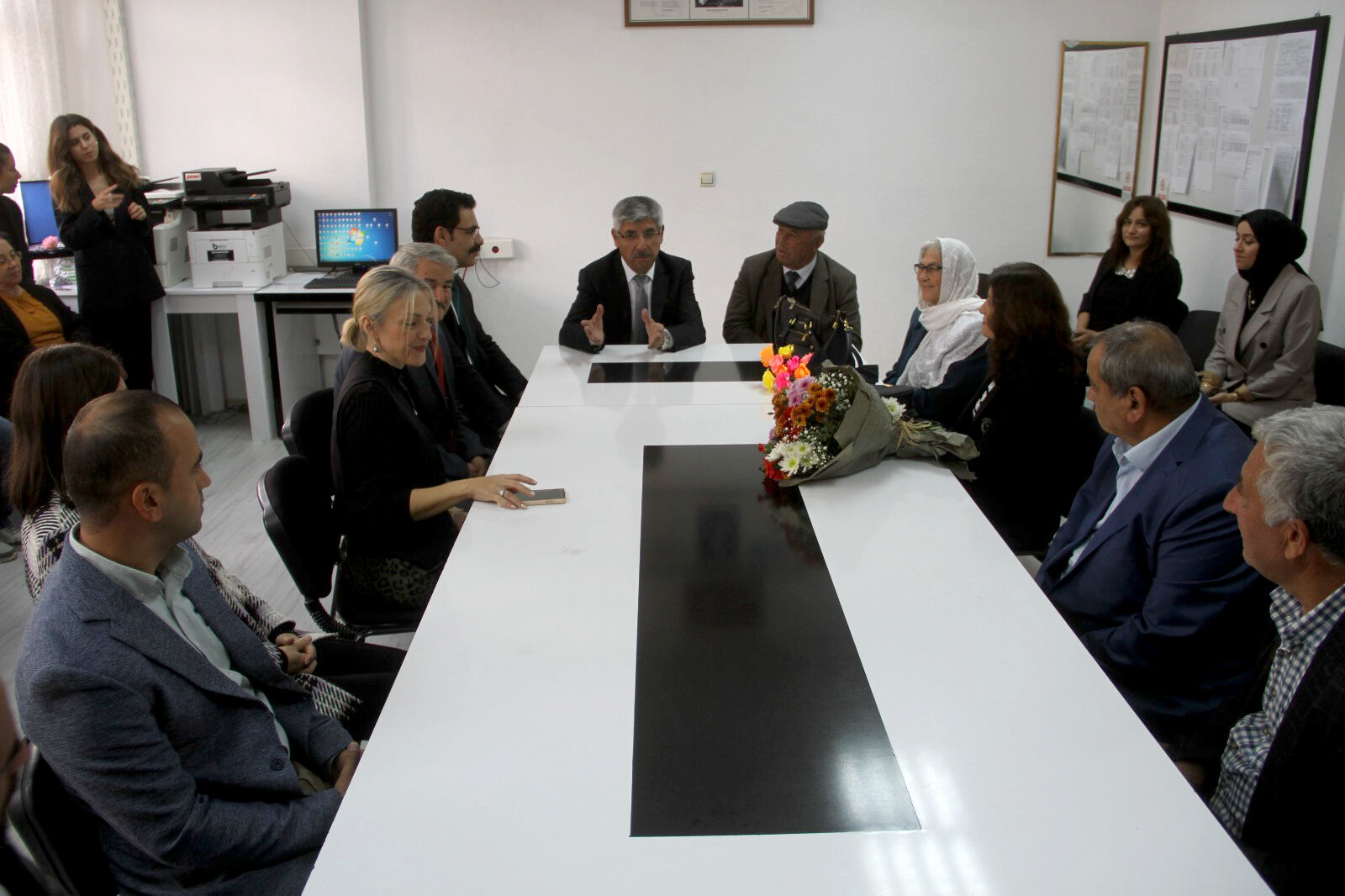 Rektör, Mezun Olduğu Okulda Kariyer Planlama Günlerine Katıldı