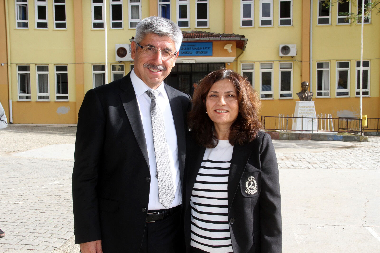 Rektör, Mezun Olduğu Okulda Kariyer Planlama Günlerine Katıldı