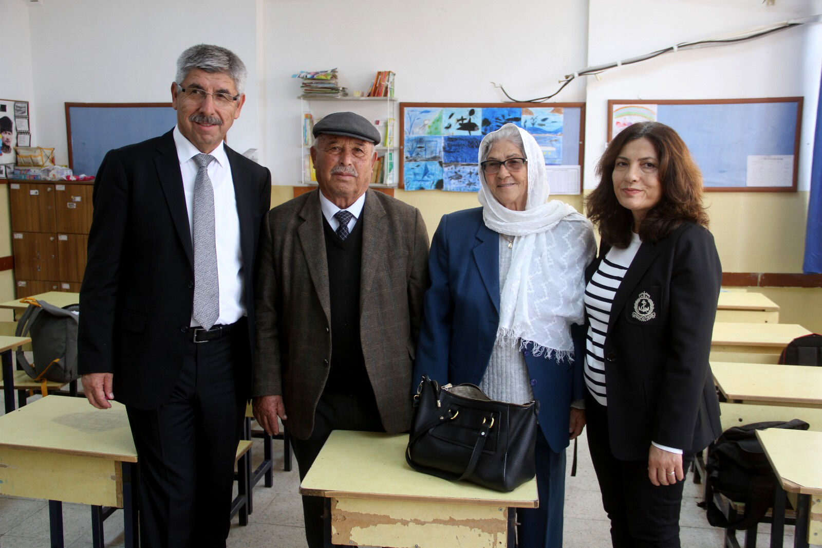 Rektör, Mezun Olduğu Okulda Kariyer Planlama Günlerine Katıldı