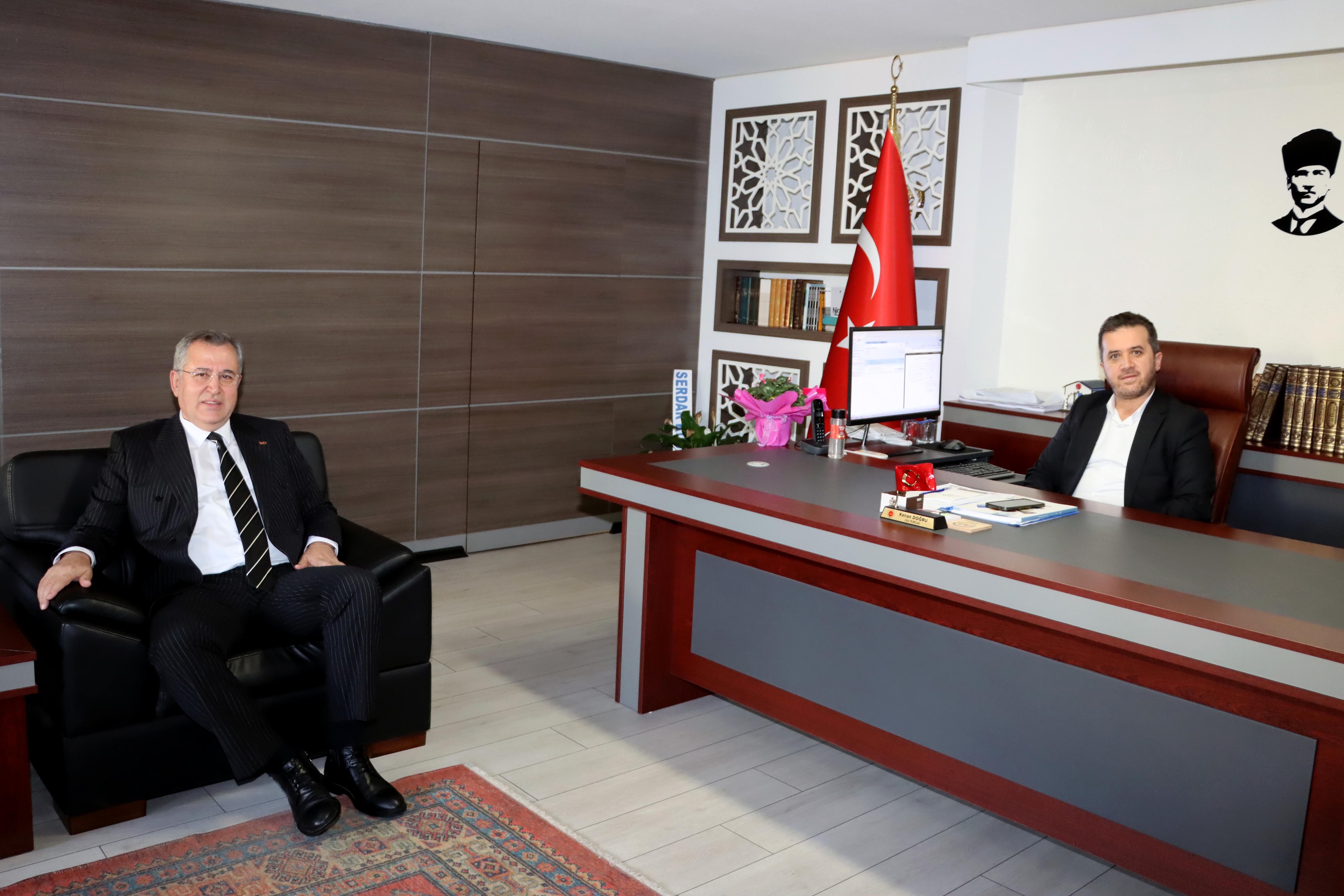 FTSO Yönetimi, Fethiye Müftüsü Doğru’yu Ziyaret Etti