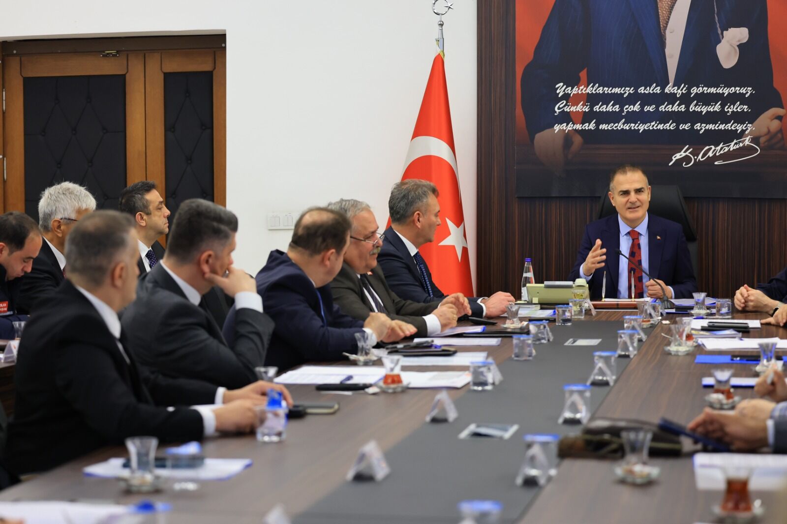 2026 Yılı "Orman Yangınlarıyla Mücadele Komisyon Toplantısı" Yapıldı