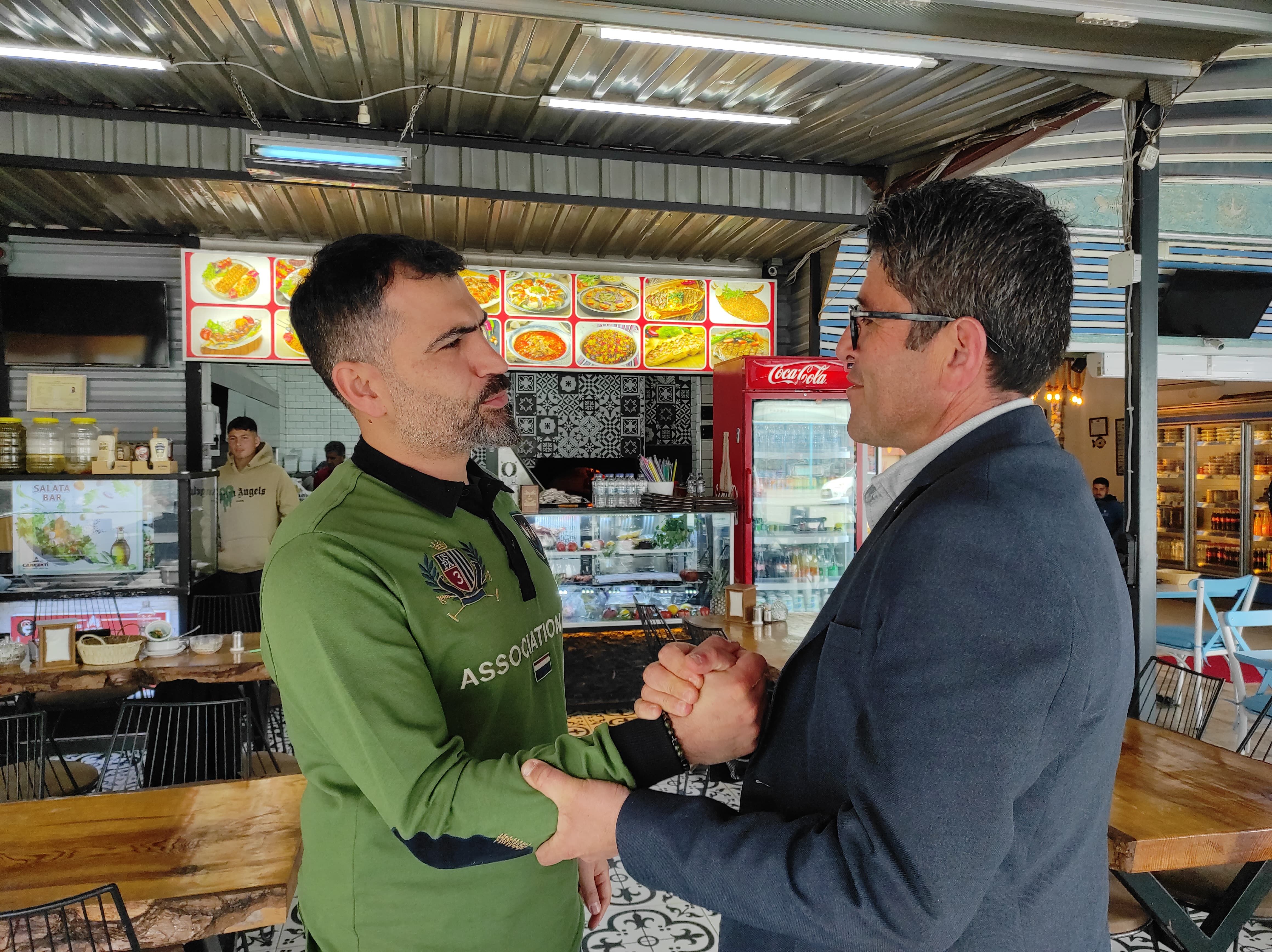 Aday Kökten, Esnaf Ziyaretlerinde Bulundu (11)