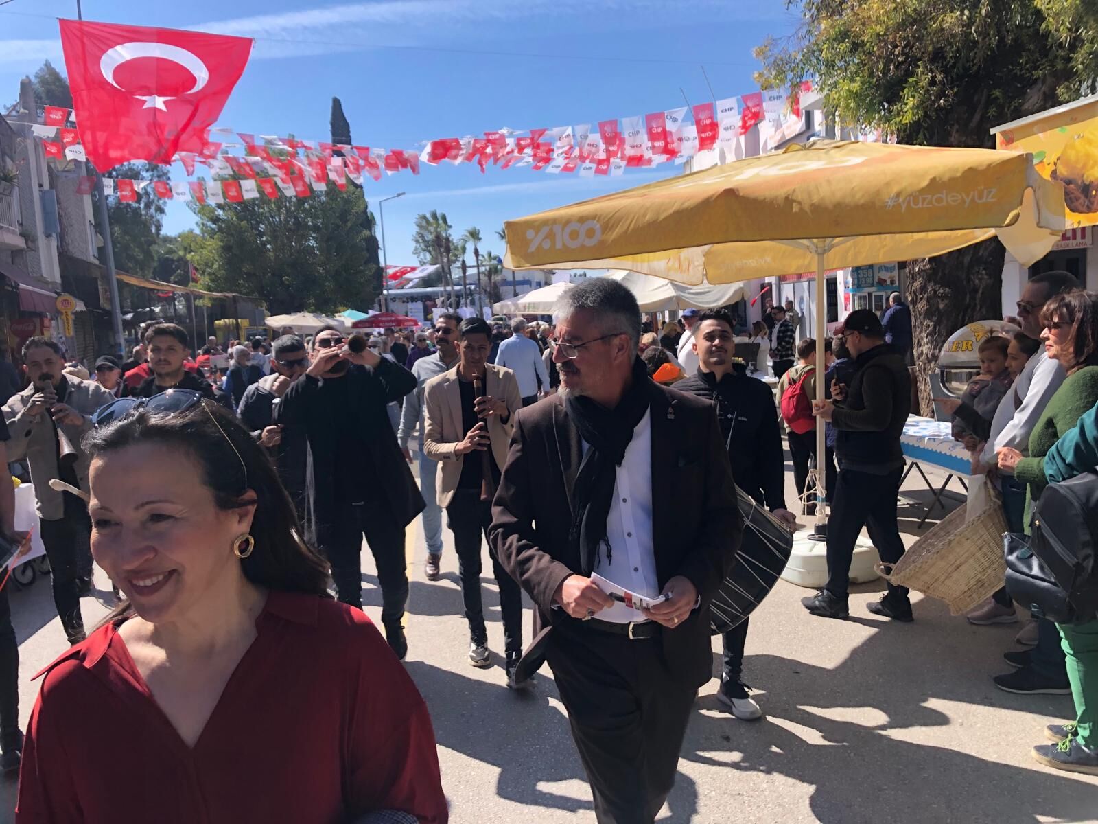 Başkan Adayı Yiğit, Çalışmalarını Sürdürüyor (3)