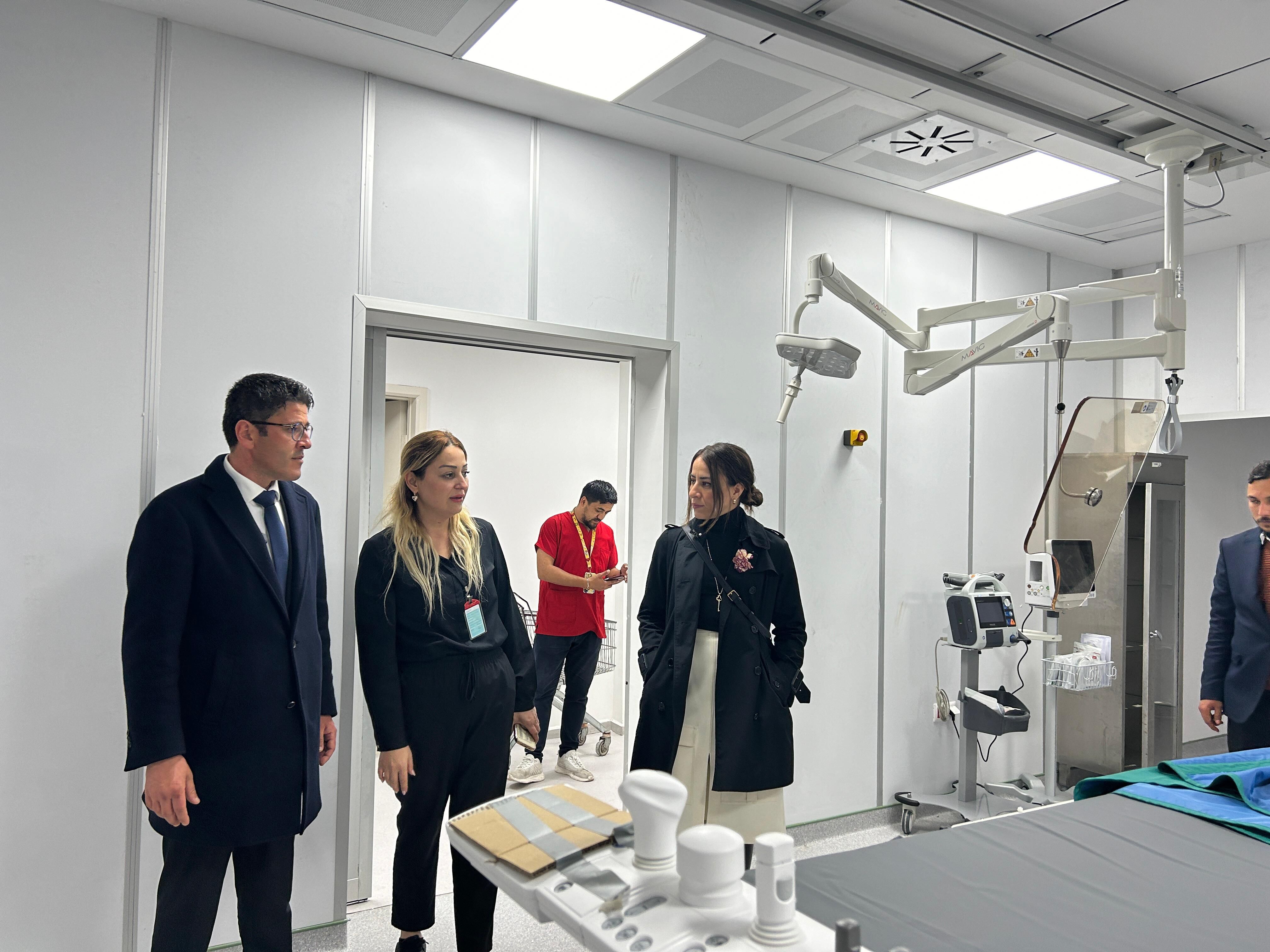 Kökten, Anjiyo Cihazı Hakkında Bilgi Aldı (5)