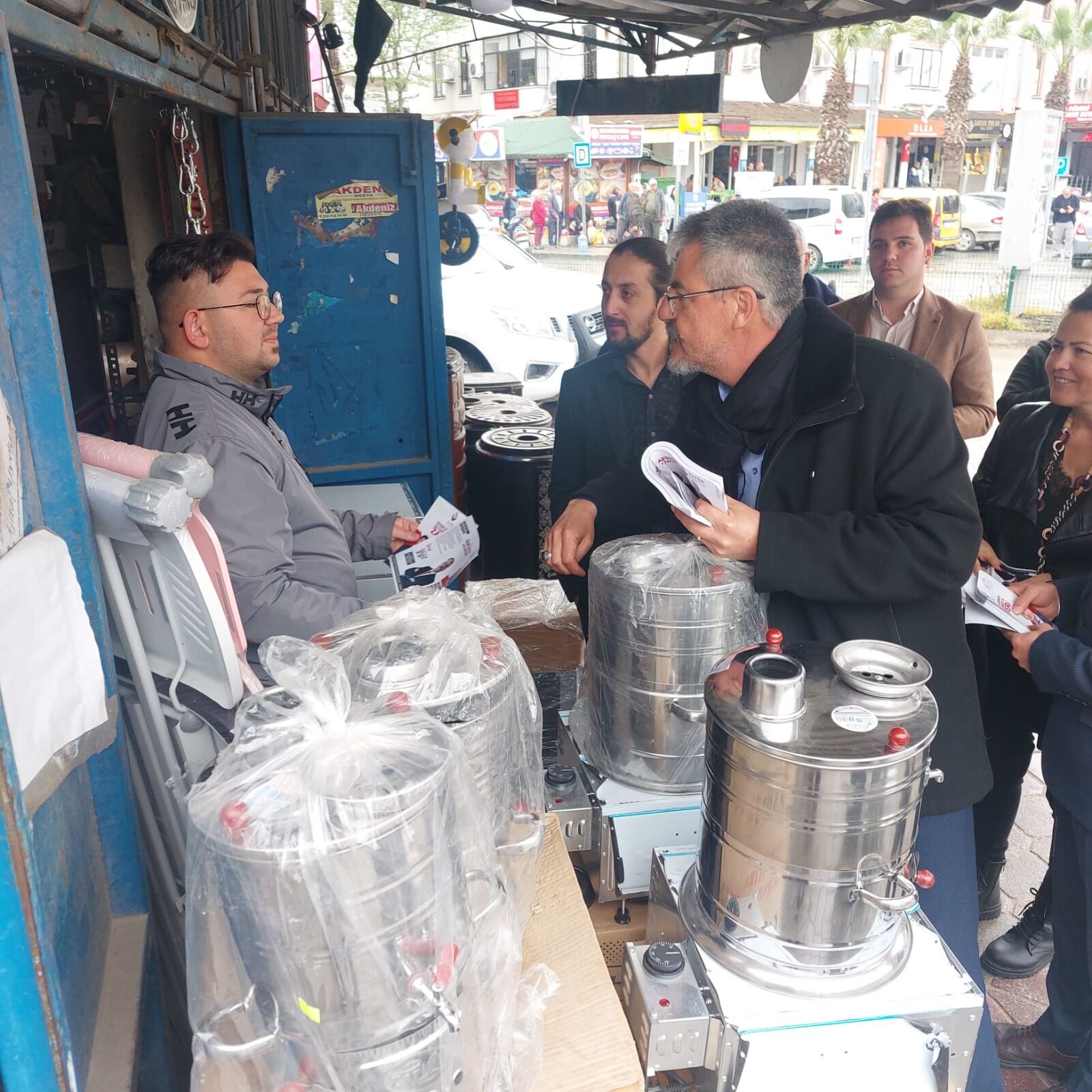 Yiğit, Seydikemer’de Ziyaretlerde Bulundu (4)
