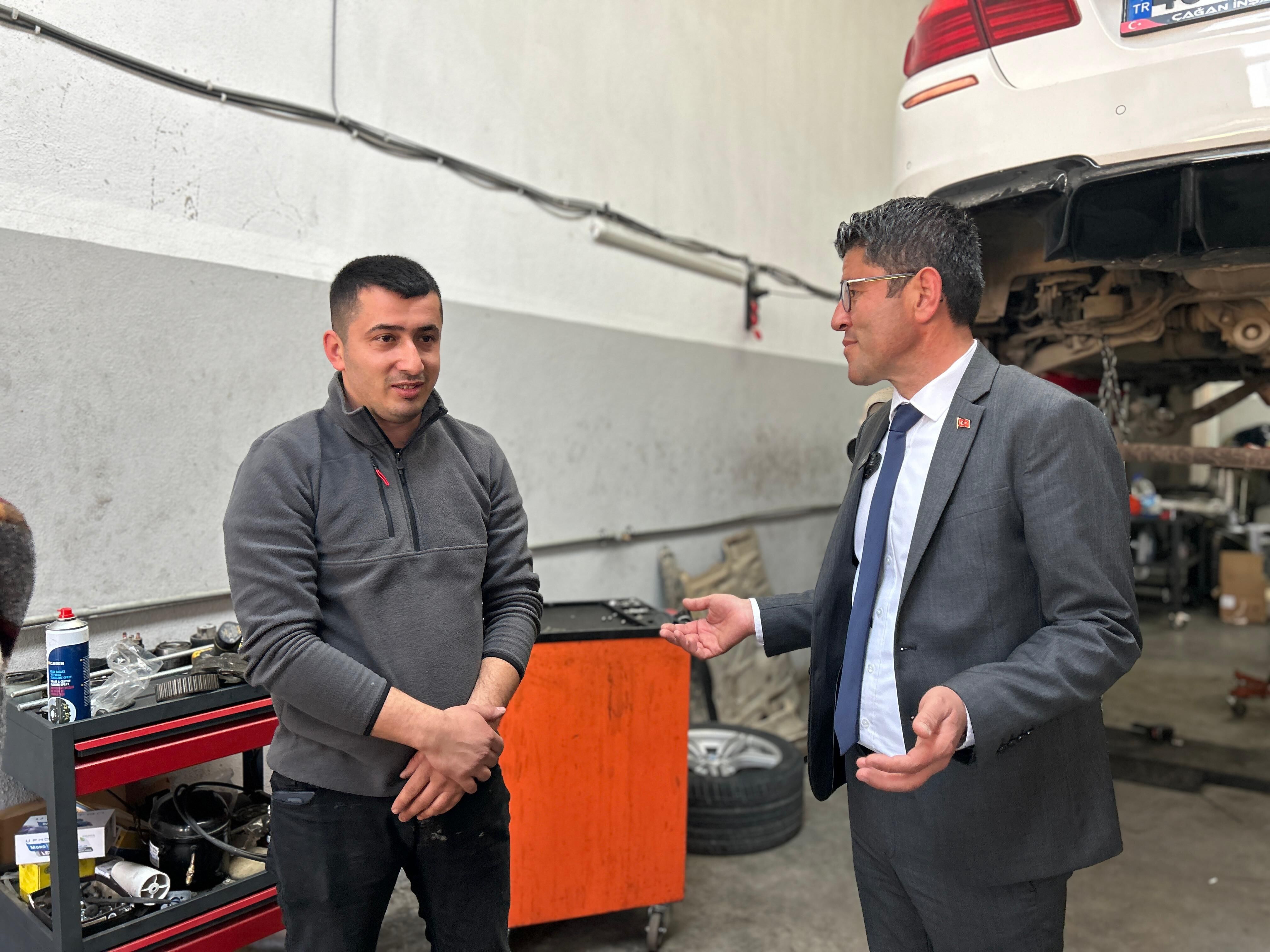 Kökten, Esnafların İlgisine Teşekkür Etti (2)