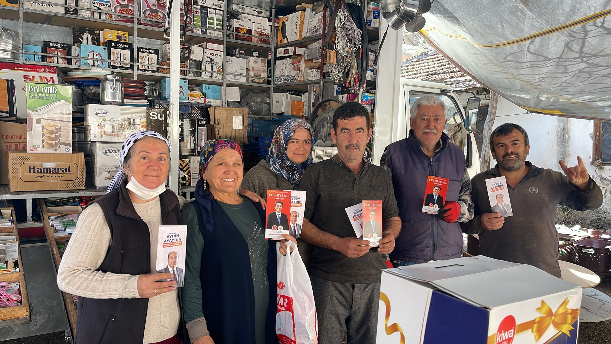Ak Kadınlar Fethiye'nin 41 Mahallesinde (2)