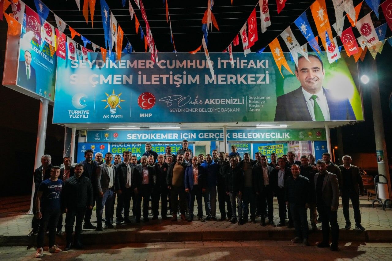 Seydi̇kemer Cumhur İtti̇faki Seçi̇m Çalişmalarina Hiz Verdi̇ (1)