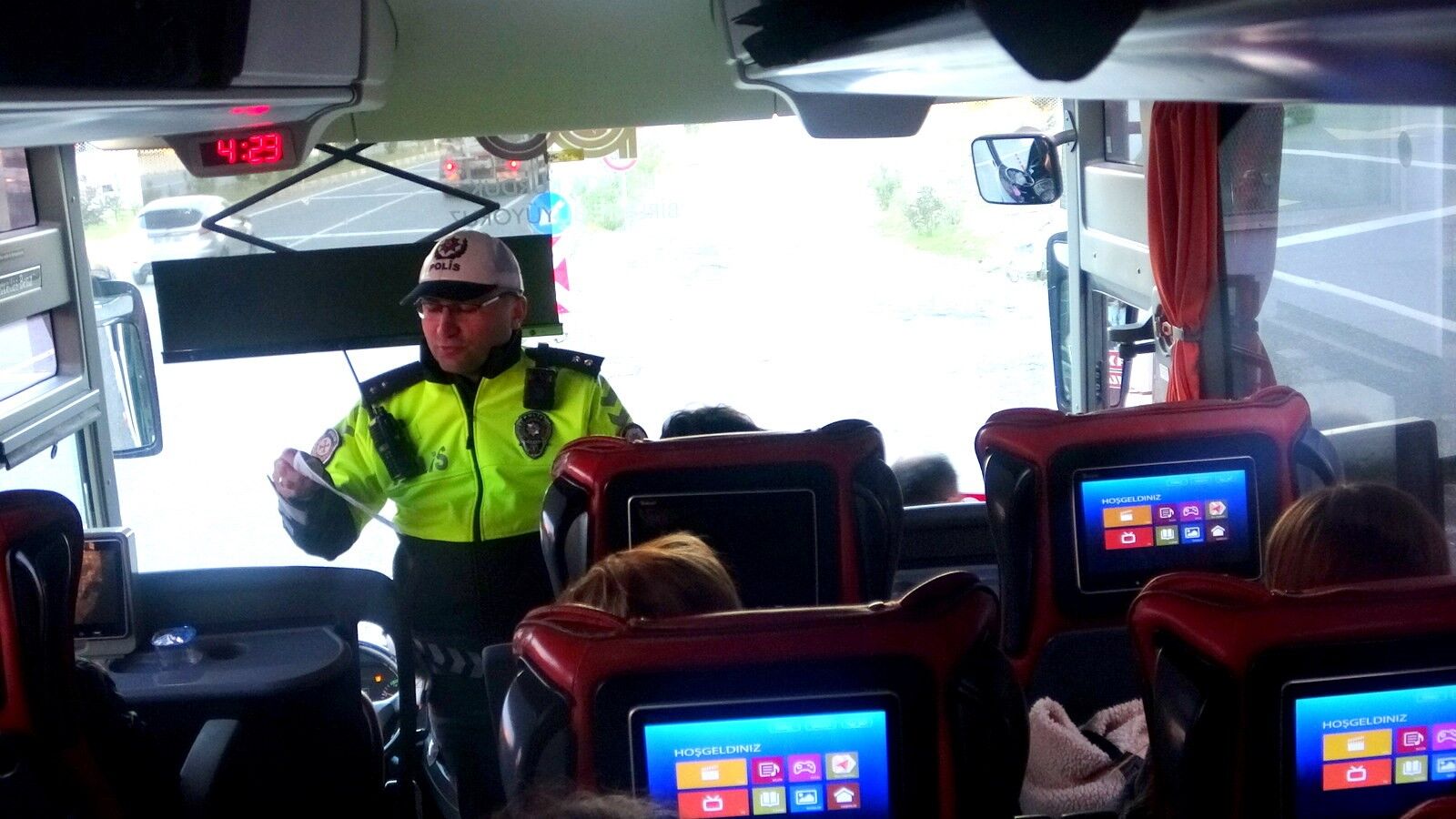 Otobüslerde Kemer Denetimi Yapıldı (2)