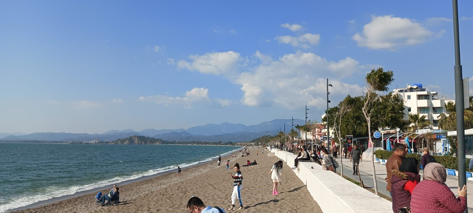 Fethiye'de Güneşli Havayı Gören, Sahile Koştu (5)