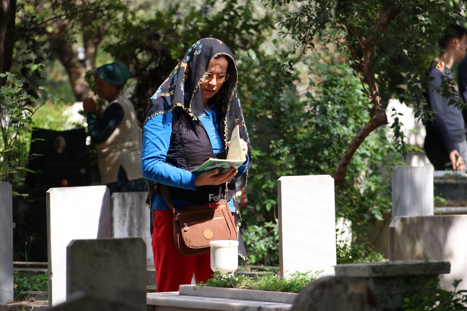 Fethiye’de Arefe Günü Mezar Ziyaretleri Unutulmadı (3)