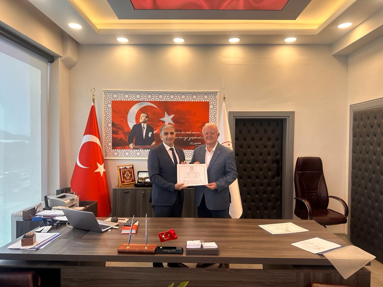 Fethiye'de İyi̇ Parti Meclis Üyeleri Mazbatalarını Aldı (8)