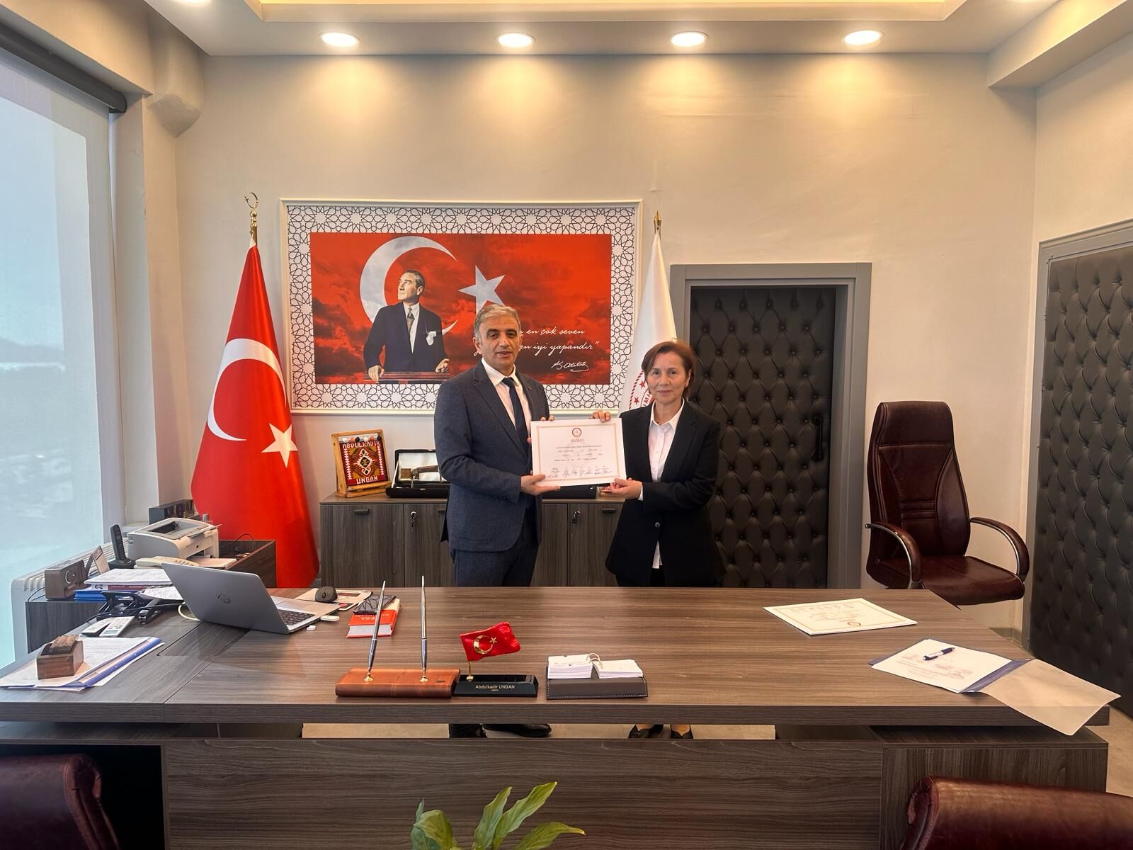 Fethiye'de İyi̇ Parti Meclis Üyeleri Mazbatalarını Aldı (4)