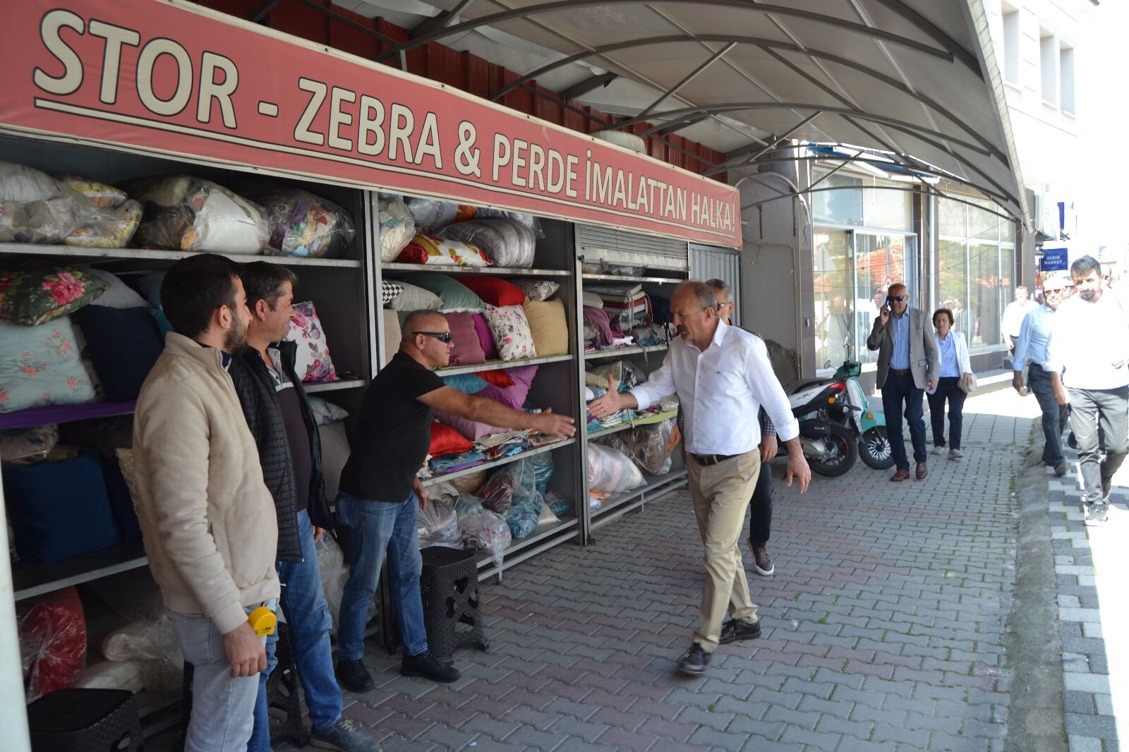 Saatcı, Esnaf Ziyaretlerinde Bulundu (1)