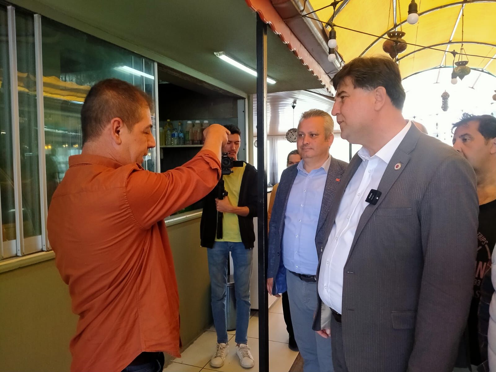 Karaca, Çalış Esnafını Ziyaret Etti (2)