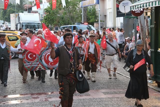 22. Göcek Gürsu, Pırnaz Yayla Yürüyüşü Coşkuyla Başladı