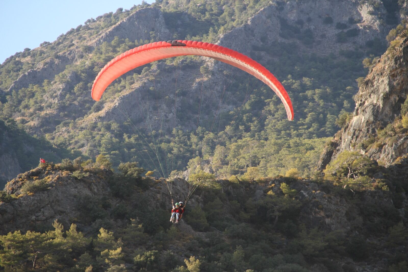 24. Uluslararası Fethiye Ölüdeniz Hava Oyunları Festivali Törenle Başladı