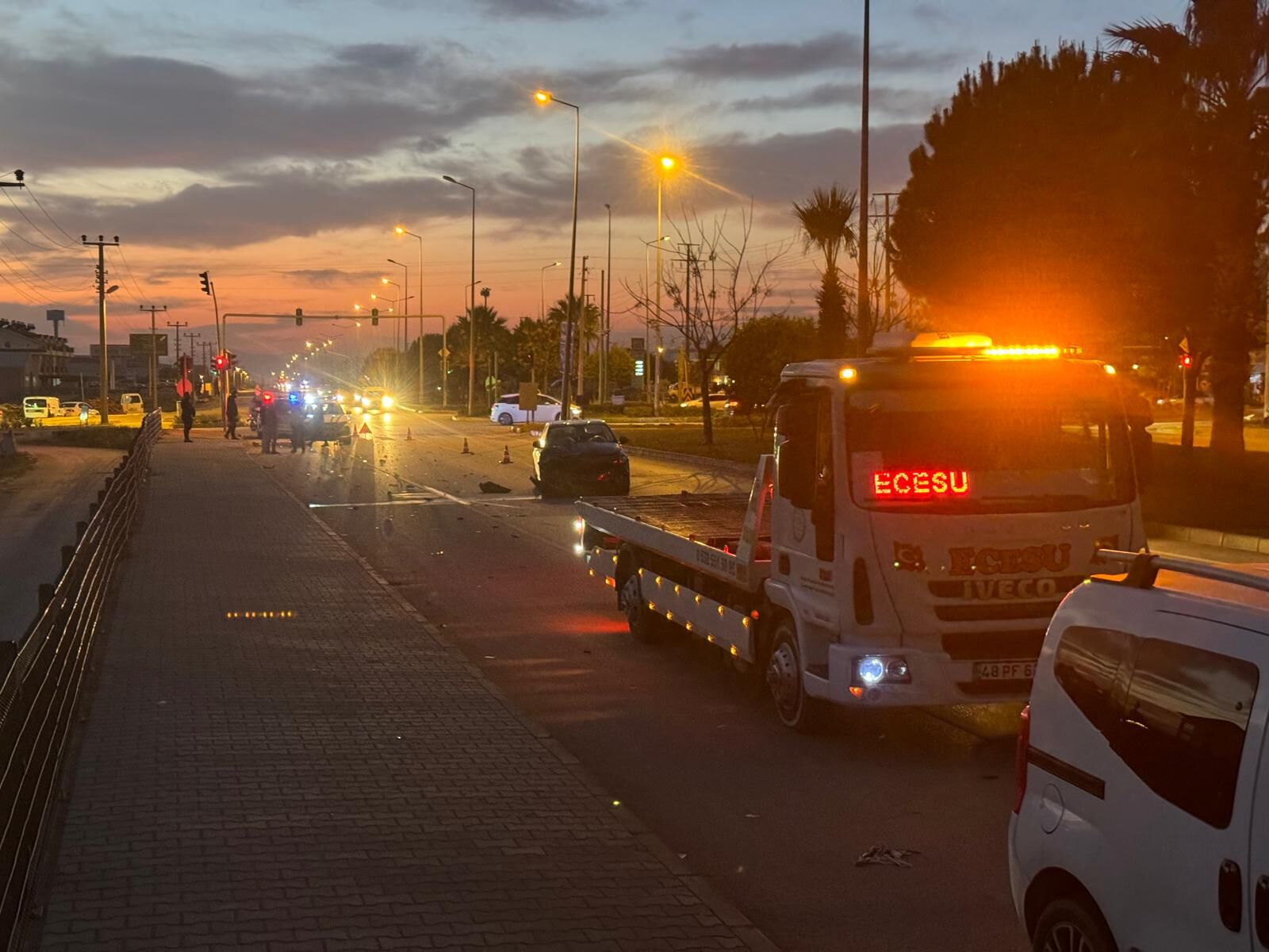 Fethiye’de Suriye Uyruklu Motosiklet Sürücüsü Öldü