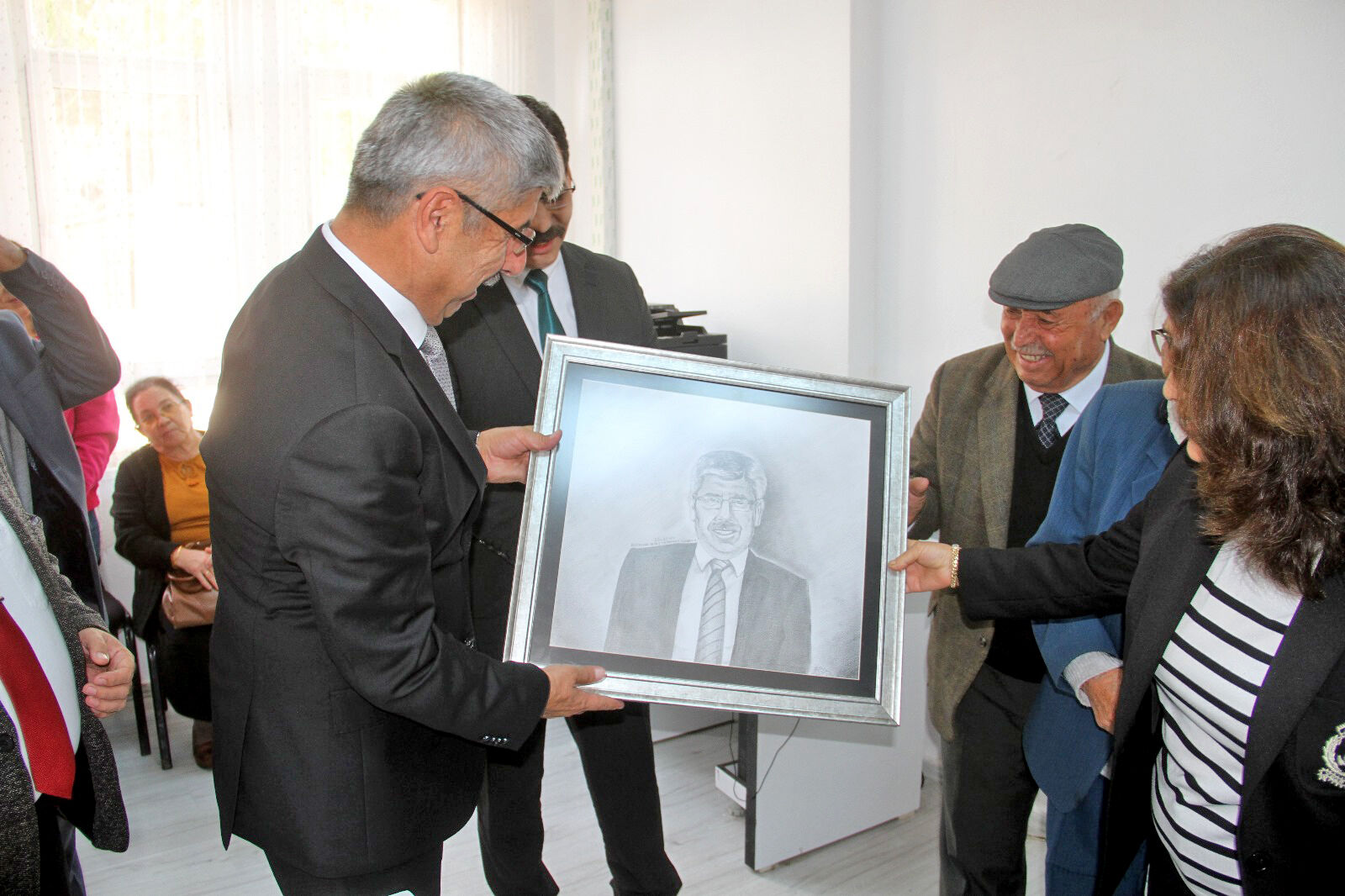 Rektör, Mezun Olduğu Okulda Kariyer Planlama Günlerine Katıldı
