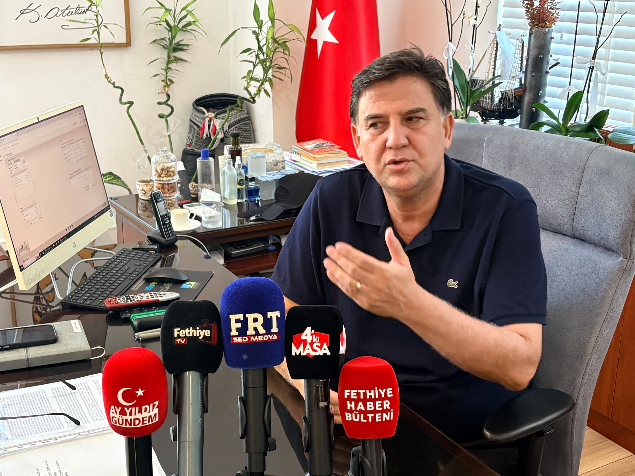 4'lü Masa'dan Başkan Alim Karaca'ya Ziyaret