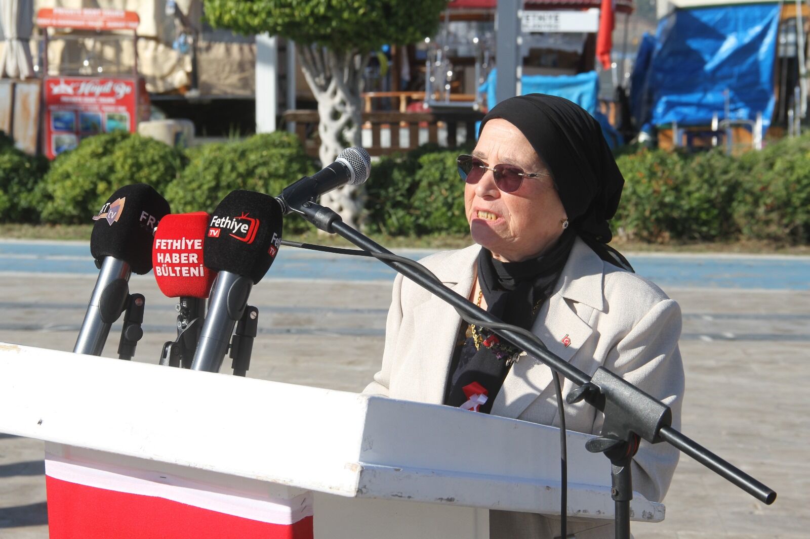 5 Aralık Dünya Kadın Hakları Günü'nde Fethiye'de Tören Düzenlendi