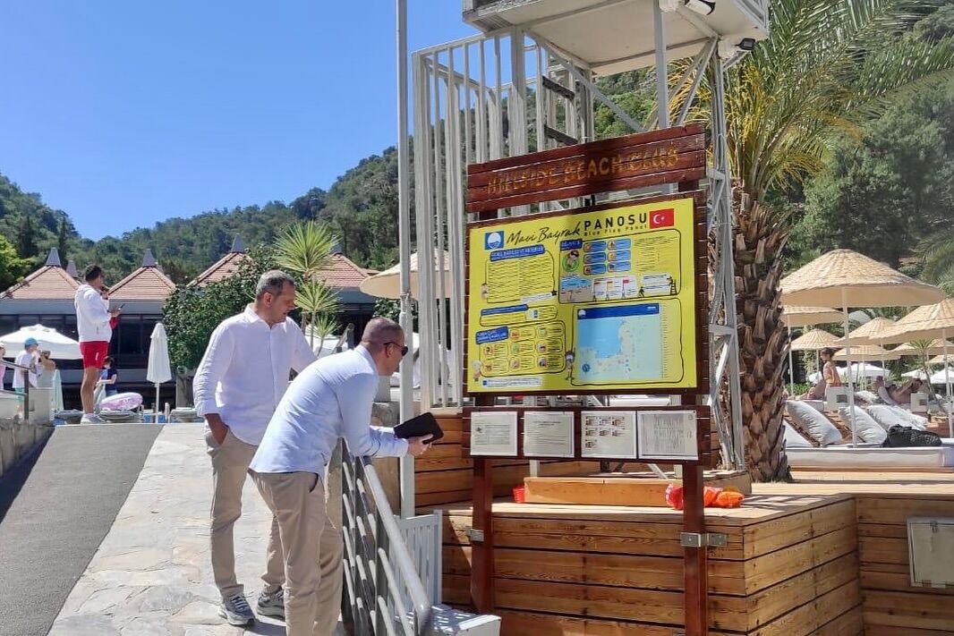 Fethiye’de  14 Plaj, 4 Marina ve 5 Tekne Mavi Bayrağa Kavuştu