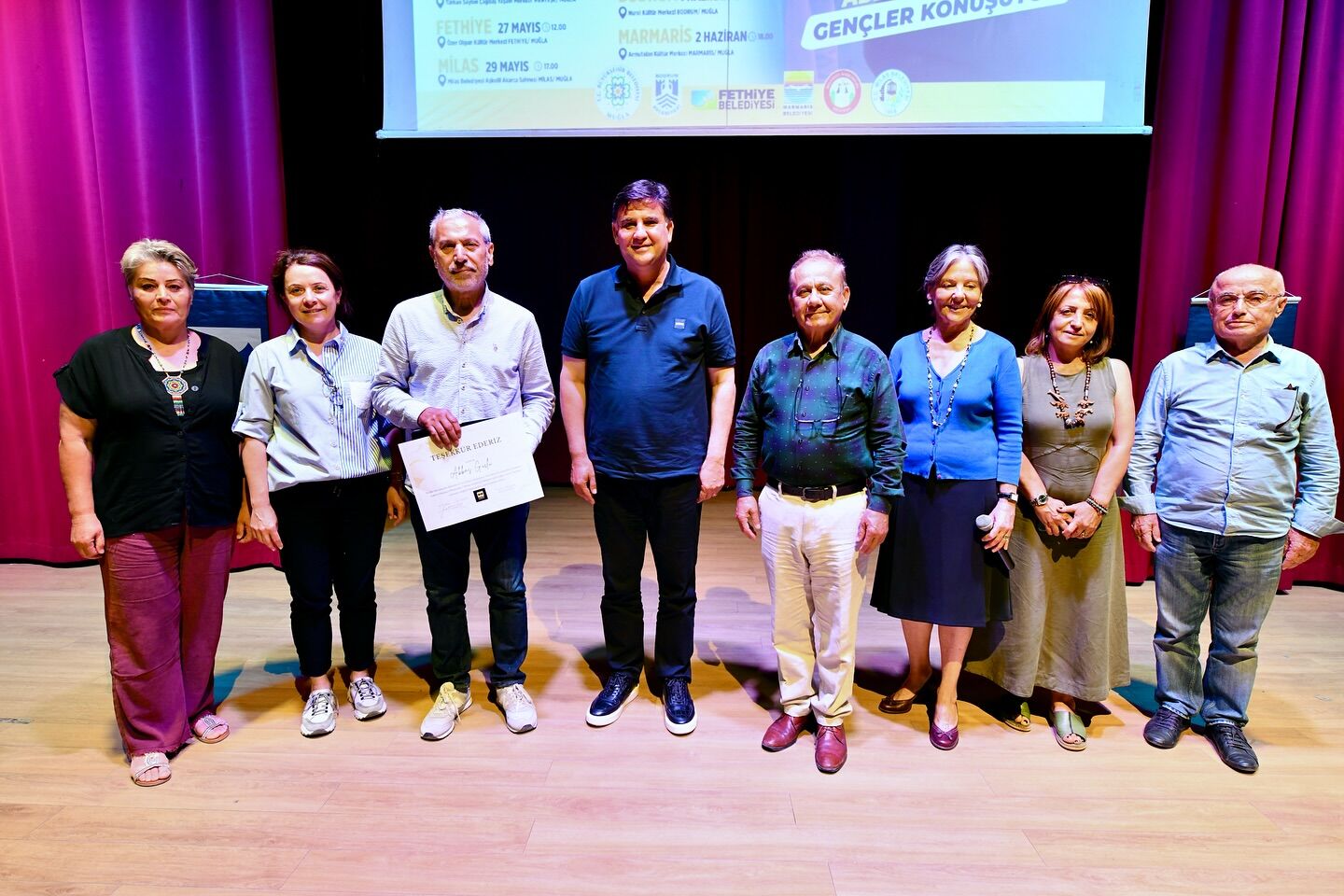 Fethiye'de Abbas Güçlü ile Anlamlı Buluşma