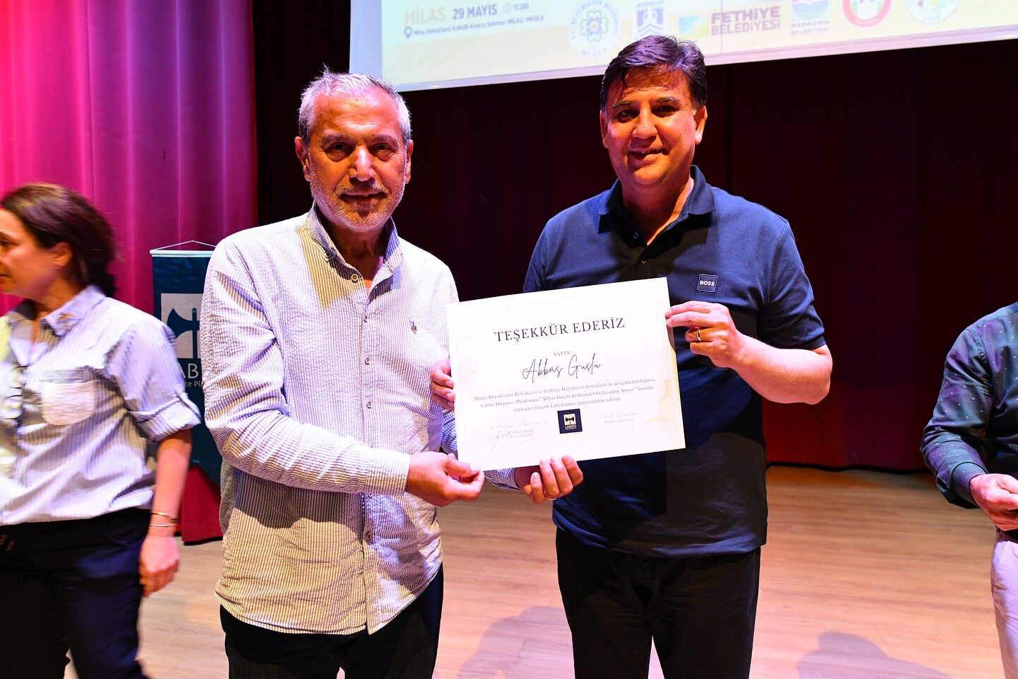 Fethiye'de Abbas Güçlü ile Anlamlı Buluşma