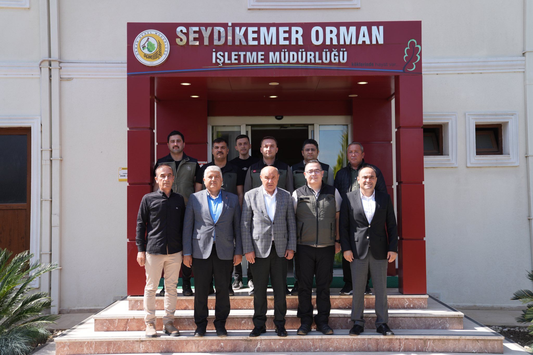 Seydikemer’de Orman İşletme Müdürüne Hayırlı Olsun Ziyareti