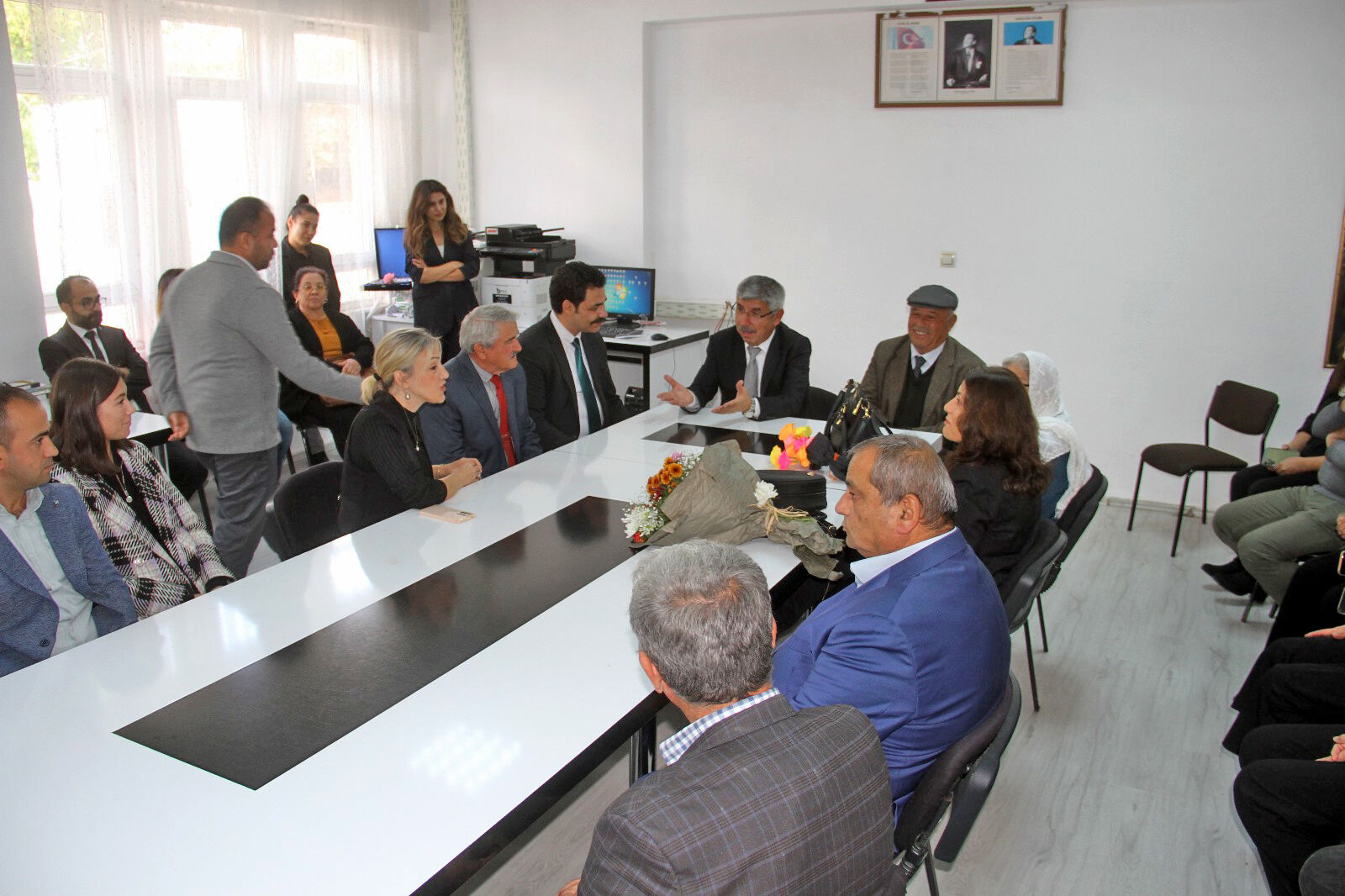 Rektör, Mezun Olduğu Okulda Kariyer Planlama Günlerine Katıldı