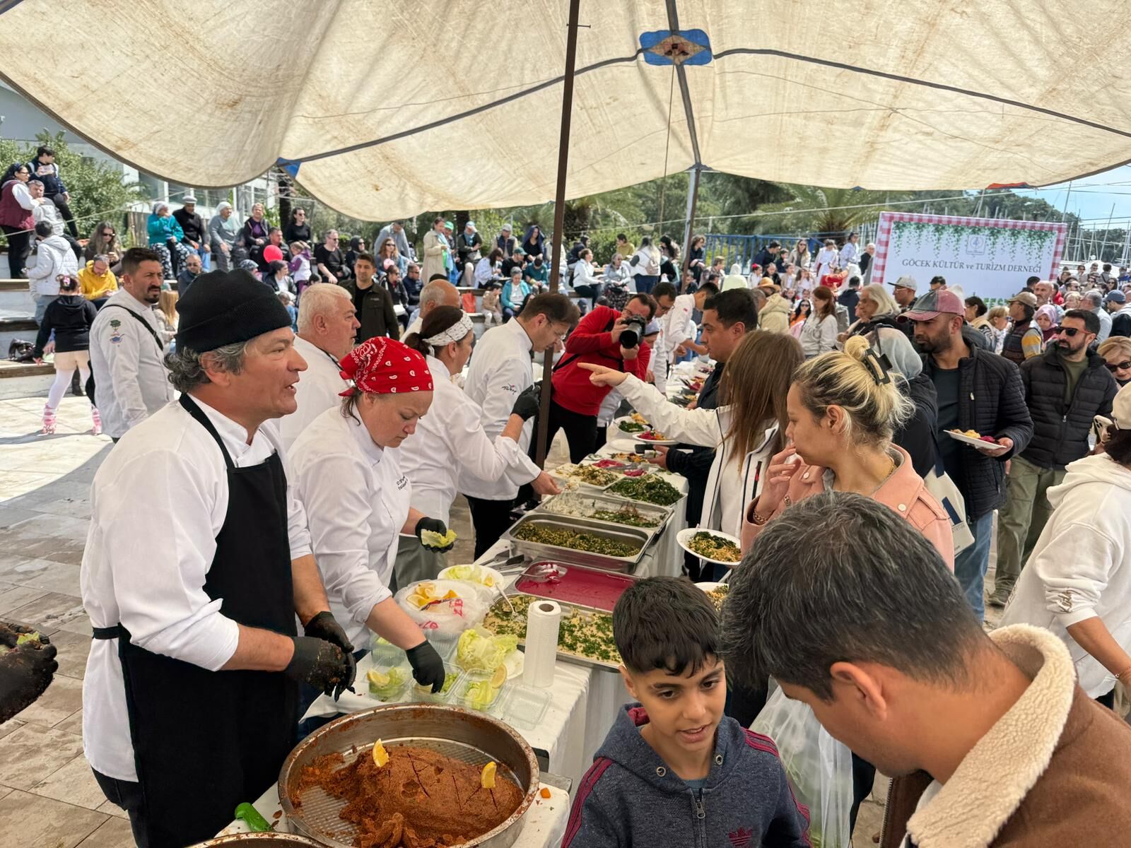 8. Göcek Ot Yemekleri Festivali, Renkli Görüntülere Sahne Oldu