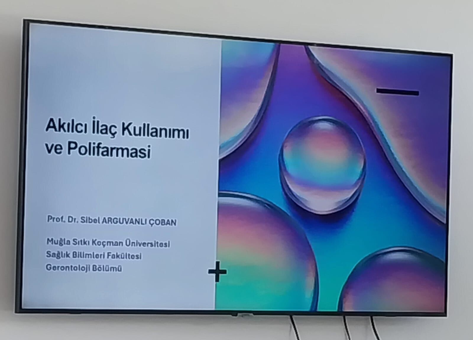 Fethiye Alzheimer Derneği'nden Yaşlılarda İlaç Kullanımı Semineri
