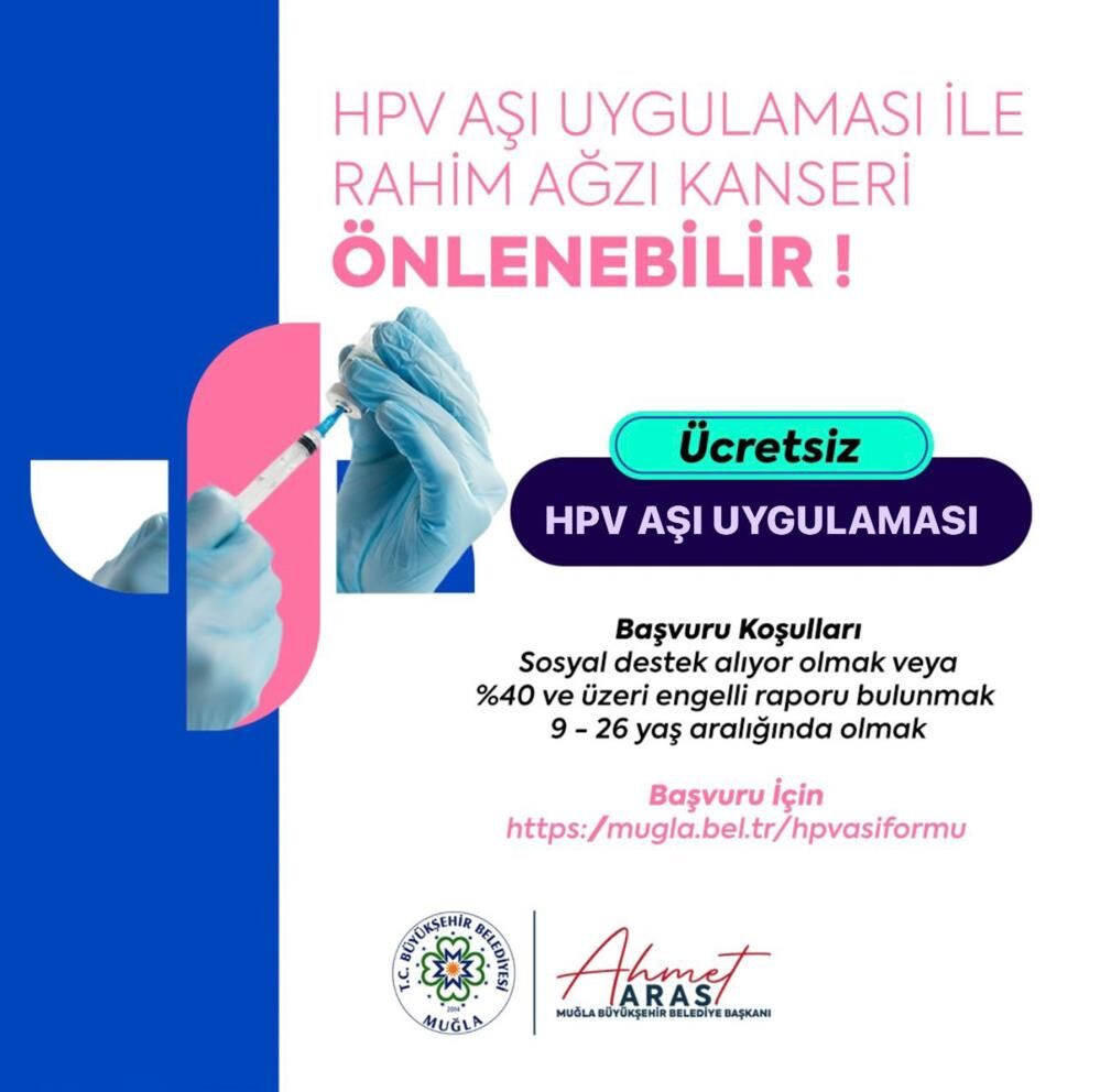 HPV Aşısı İçin Başvurular Devam Ediyor