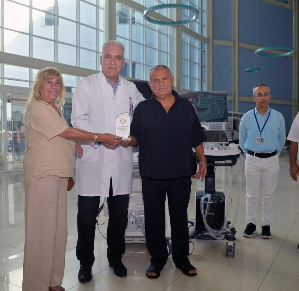 Hayırsever’den Muğla EAH’a 2 Ultrason Cihazı Bağışı