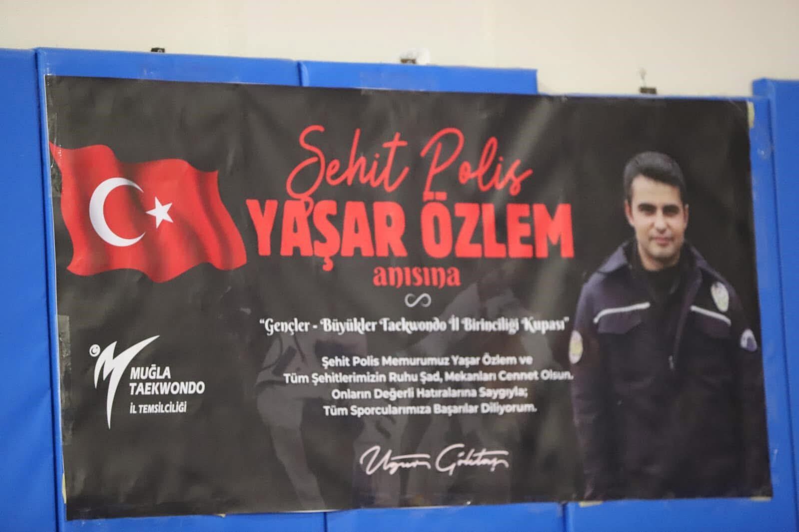 Şehit Polis Yaşar Özlem, Taekwondo Turnuvasıyla Anıldı