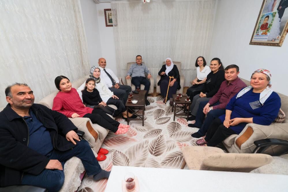 Muğla Valisi Akbıyık Şehit Ailesine Konuk Oldu