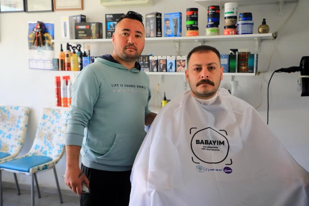 Muğla’da Babalar Çocukları İçin Aynaya Bakıyor